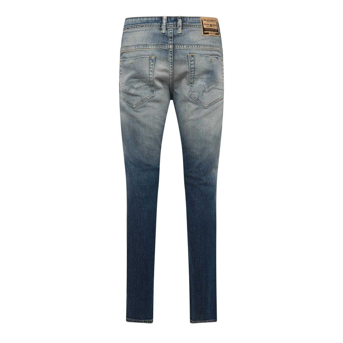 Blue Denim - Back - Diesel Mens Thommer-X Denim Jeans