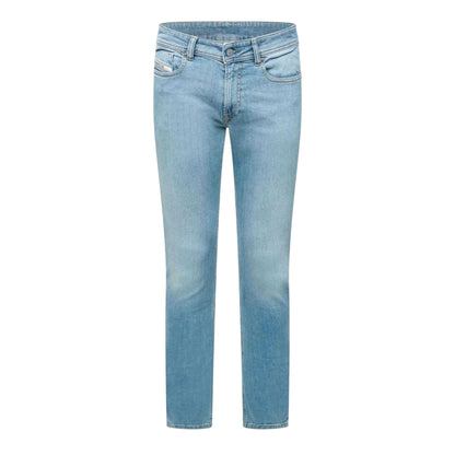 Blue Denim - Front - Diesel Mens 1979 Sleenker Denim Skinny Jeans