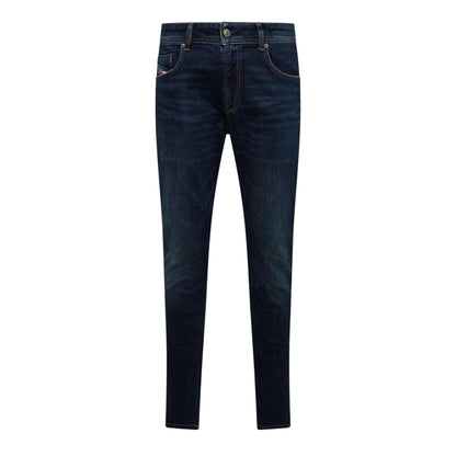 Blue Denim - Front - Diesel Mens 1979 Sleenker Denim Skinny Jeans