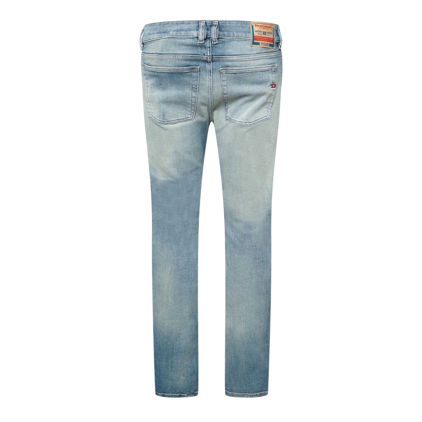 Blue Denim - Back - Diesel Mens 1979 Sleenker Denim Skinny Jeans