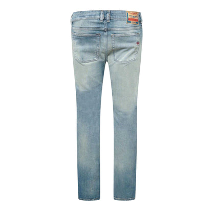Blue Denim - Back - Diesel Mens 1979 Sleenker Denim Skinny Jeans