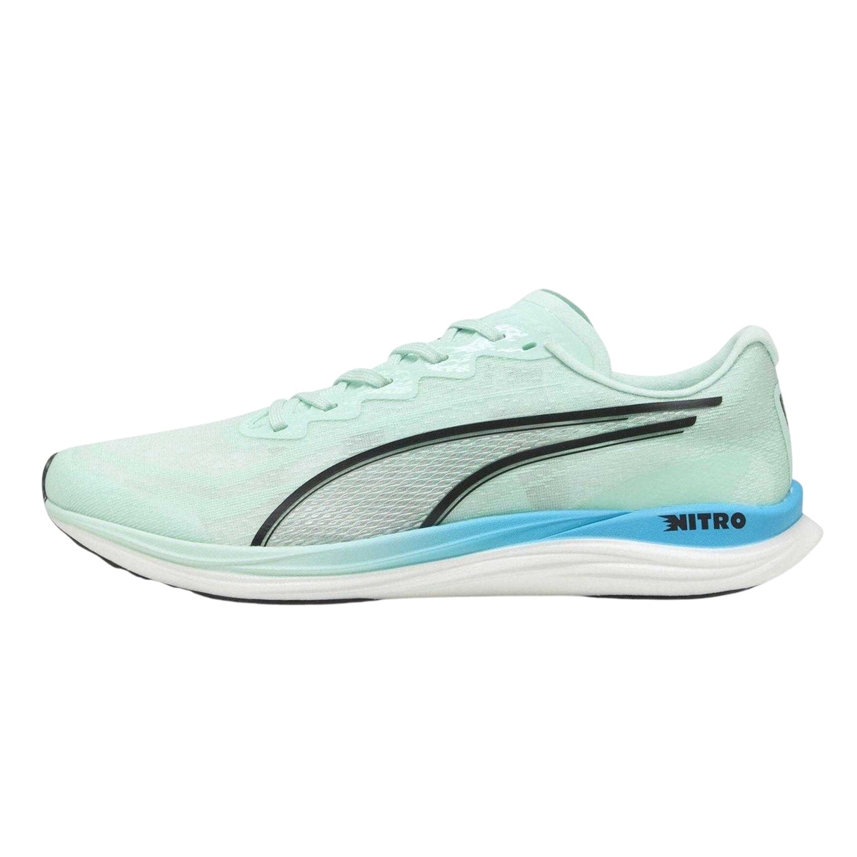 Mint - Side - Puma Womens-Ladies Propio Nitro Running Shoes