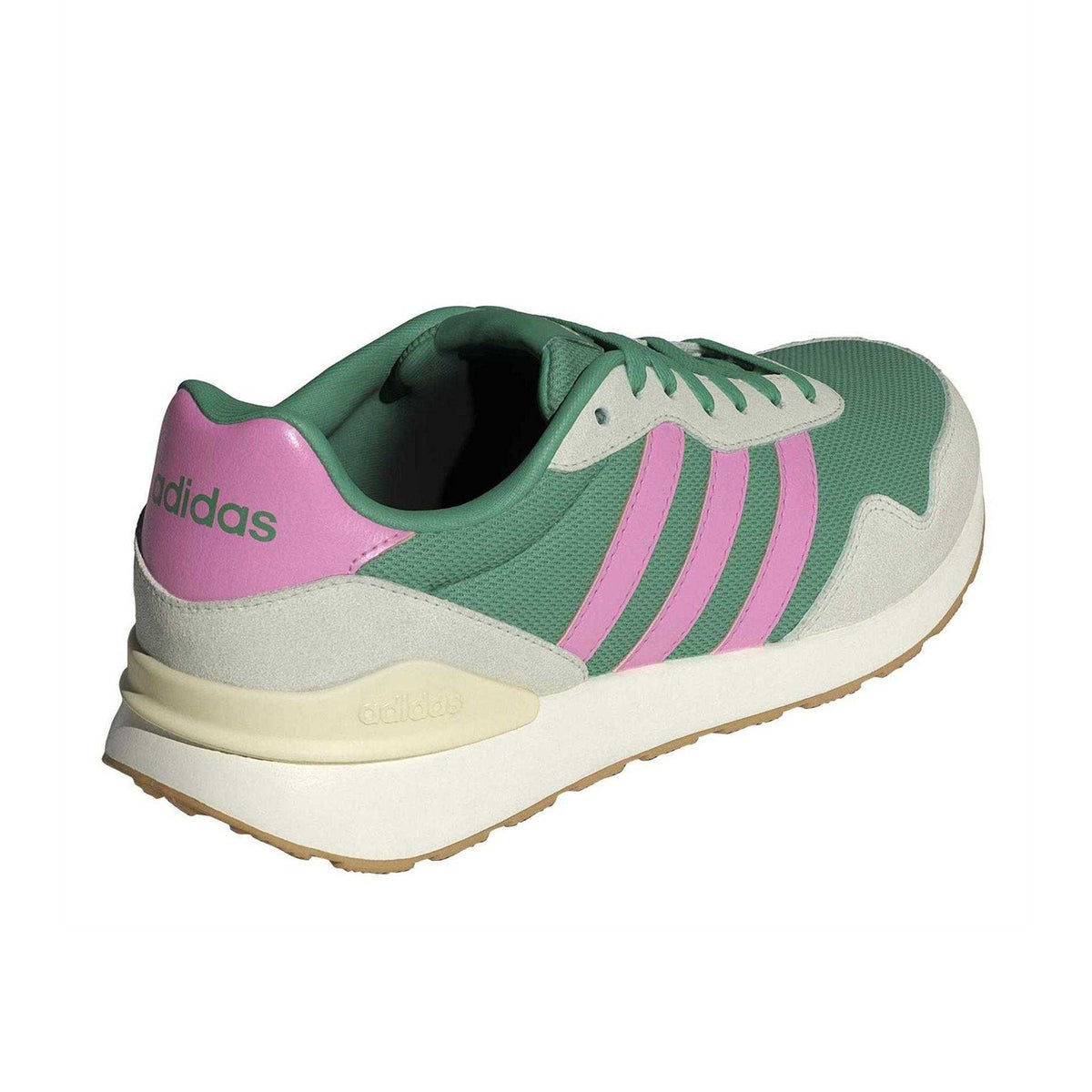 Green - Back - Adidas Childrens-Kids Run 4.0 Trainers