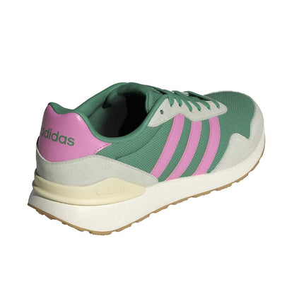 Green - Back - Adidas Childrens-Kids Run 4.0 Trainers