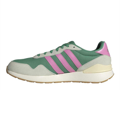 Green - Side - Adidas Childrens-Kids Run 4.0 Trainers