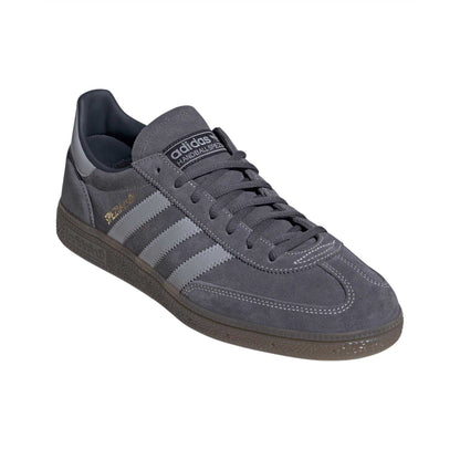 Grey - Pack Shot - Adidas Mens Spezial Handball Trainers