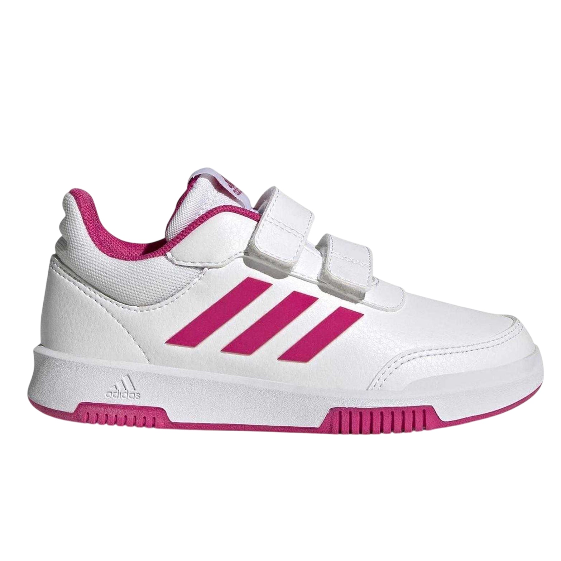 White - Front - Adidas Childrens-Kids Tensaur Sport 2.0 Trainers