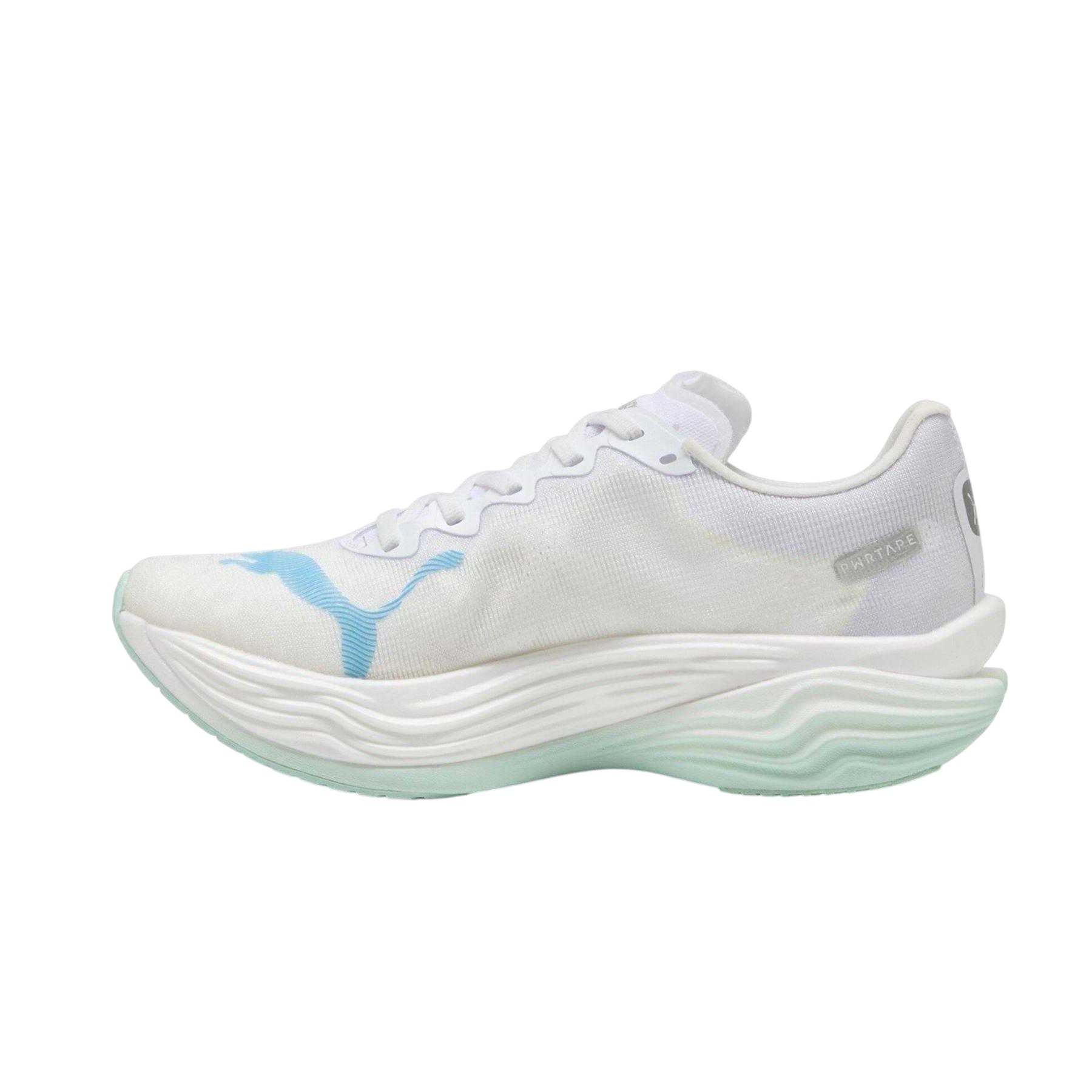 White - Back - Puma Womens-Ladies Deviate Nitro Elite 3 Running Shoes