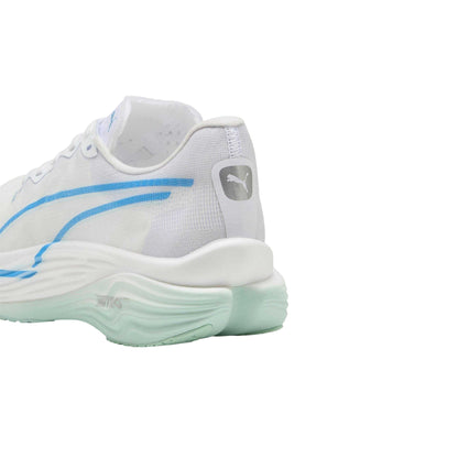 White - Side - Puma Womens-Ladies Deviate Nitro Elite 3 Running Shoes