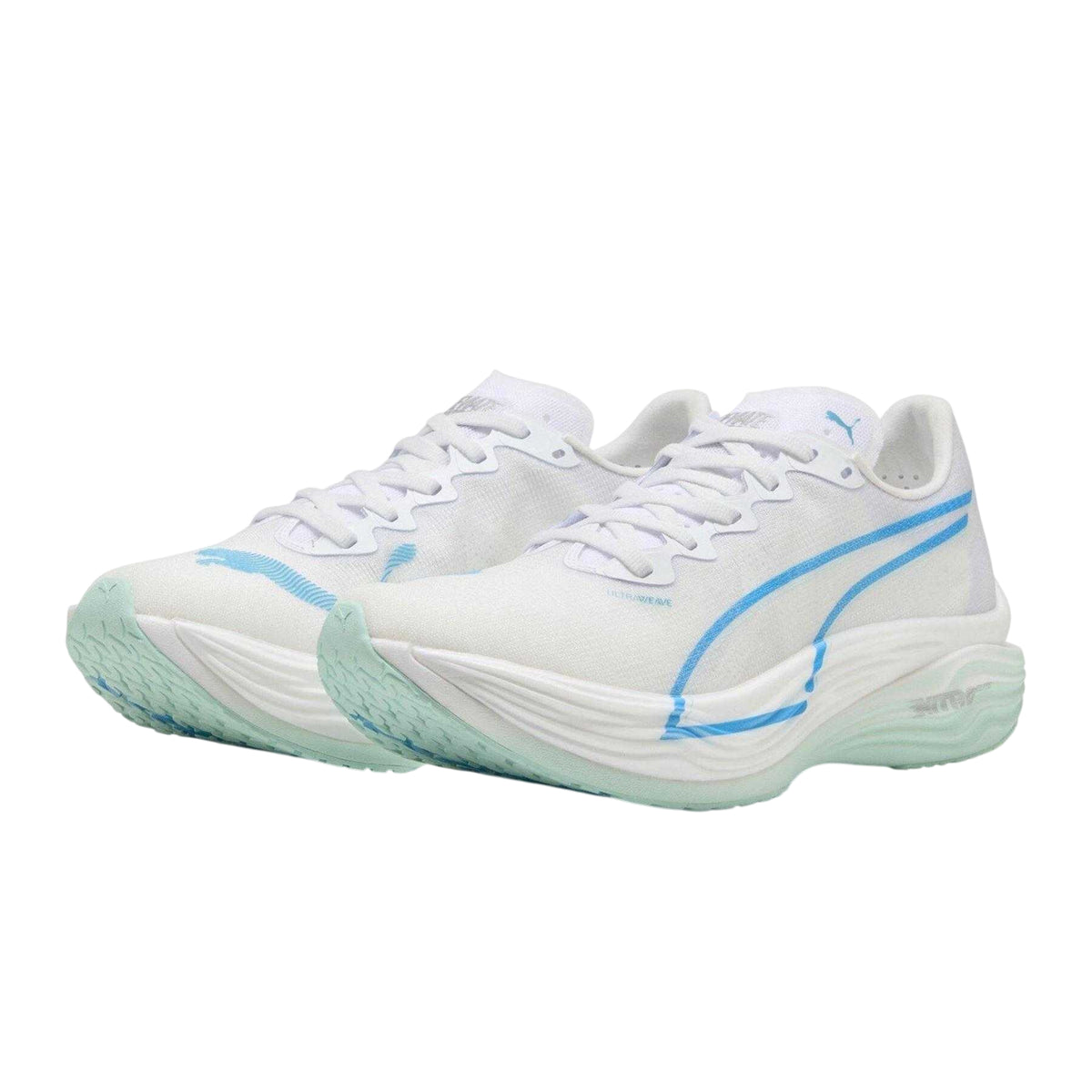 White - Lifestyle - Puma Womens-Ladies Deviate Nitro Elite 3 Running Shoes