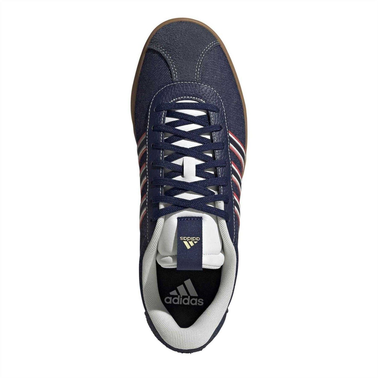 Dark Blue - Lifestyle - Adidas Mens VL Court 3.0 Denim Look Trainers
