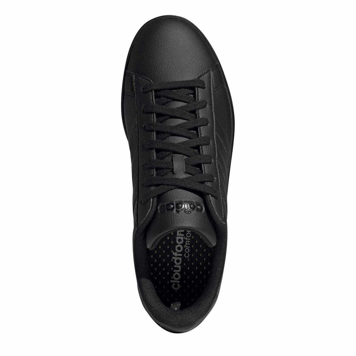 Black-White - Lifestyle - Adidas Mens Grand Court 2.0 Trainers