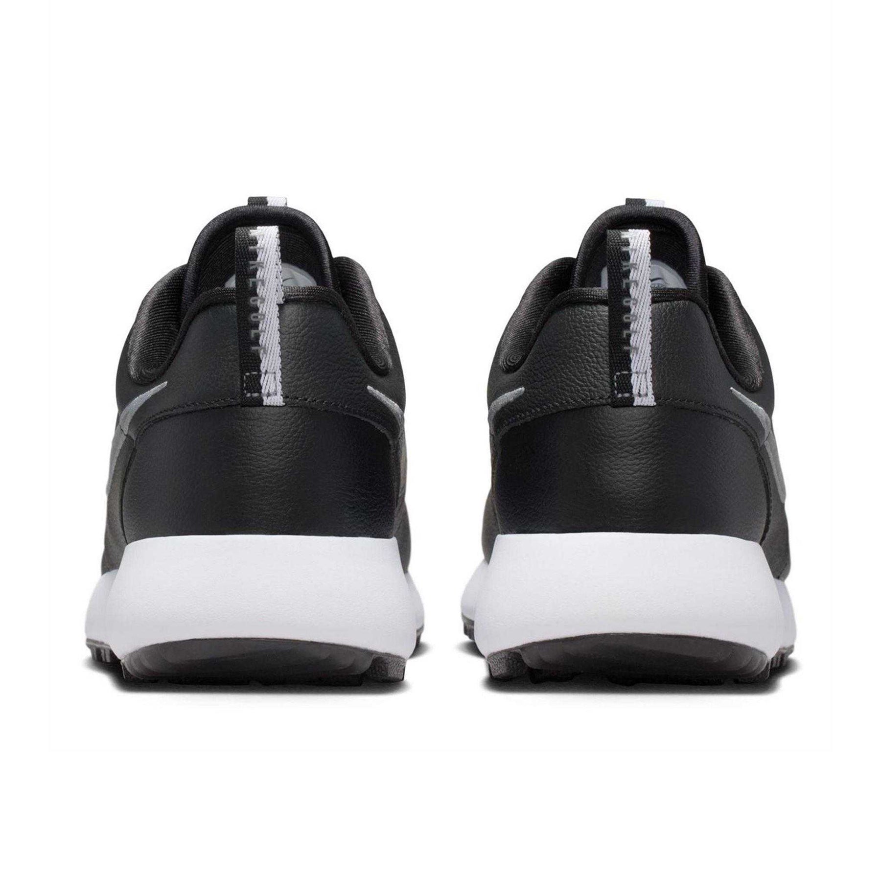 Black-Smoke Grey - Back - Nike Mens Roshe Spikeless Golf Shoes