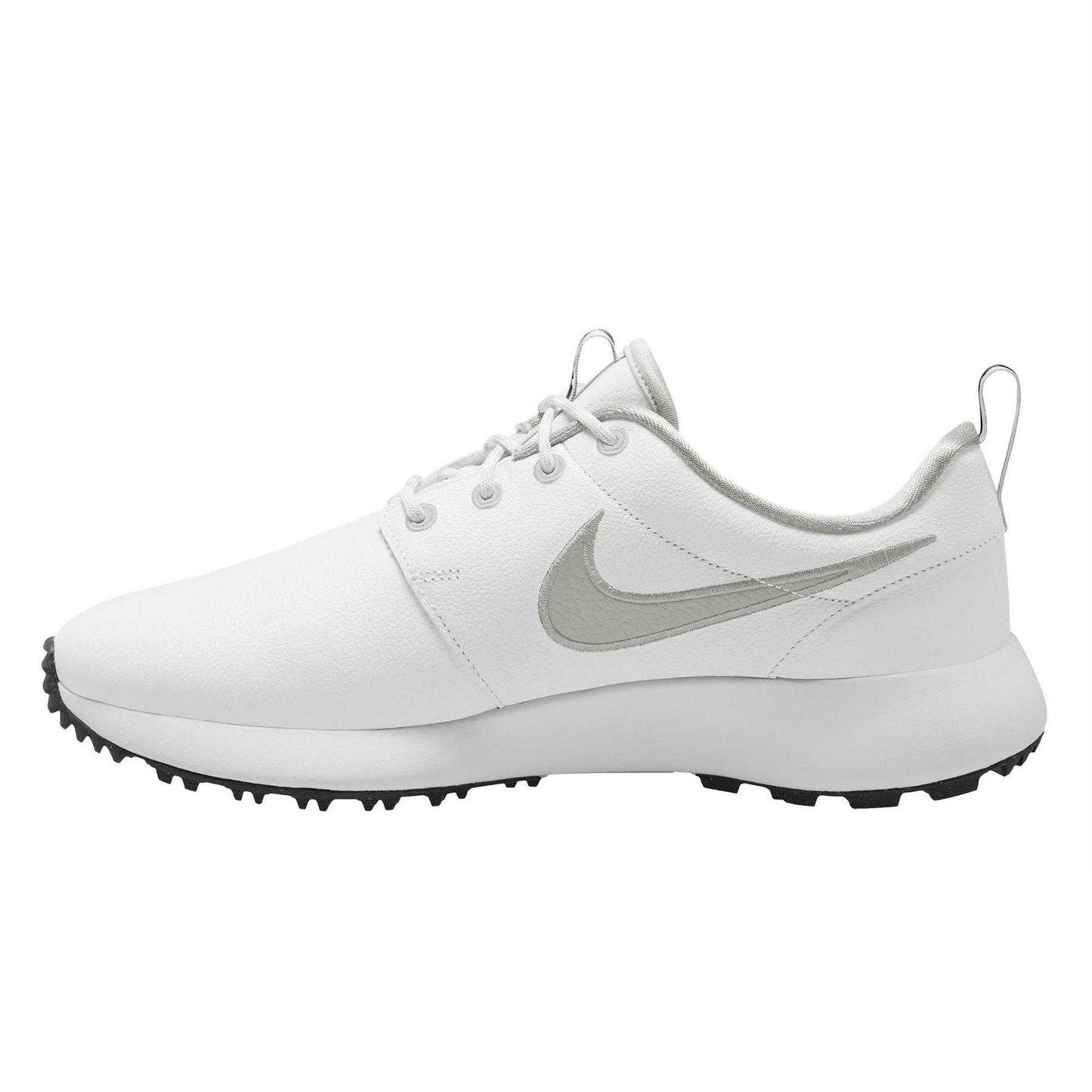 White-Black - Side - Nike Mens Roshe Spikeless Golf Shoes