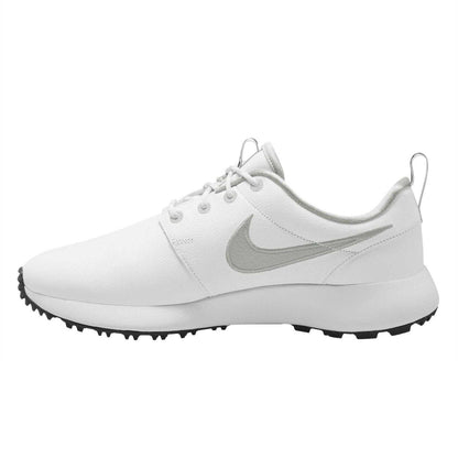 White-Black - Side - Nike Mens Roshe Spikeless Golf Shoes