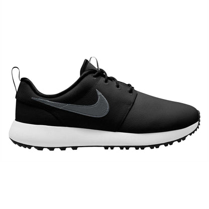 Black-Smoke Grey - Front - Nike Mens Roshe Spikeless Golf Shoes
