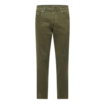 Green - Front - Diesel Mens 2023 D-Finitive Faded Straight Leg Jeans