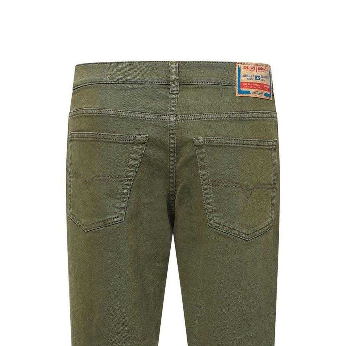 Green - Lifestyle - Diesel Mens 2023 D-Finitive Faded Straight Leg Jeans