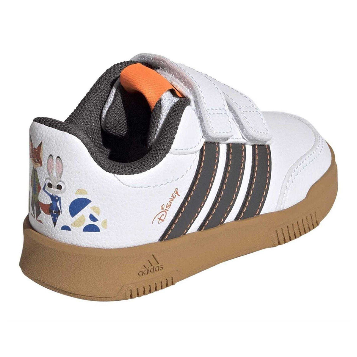 White-Black - Back - Adidas Childrens-Kids Tensaur Zootopia 2 Trainers