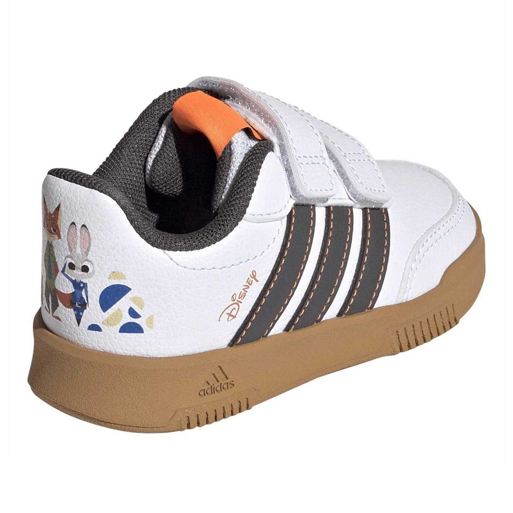 White-Black - Back - Adidas Childrens-Kids Tensaur Zootopia 2 Trainers