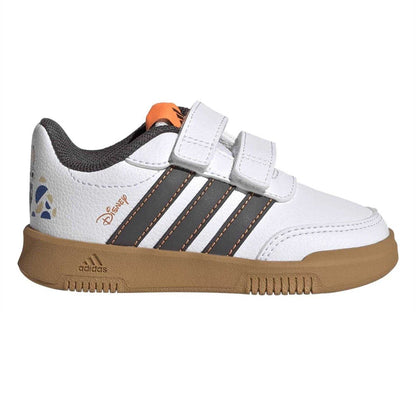 White-Black - Front - Adidas Childrens-Kids Tensaur Zootopia 2 Trainers