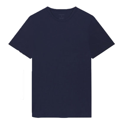 Peacoat-White-Charcoal - Back - Lyle & Scott Mens Maxwell T-Shirt (Pack of 3)