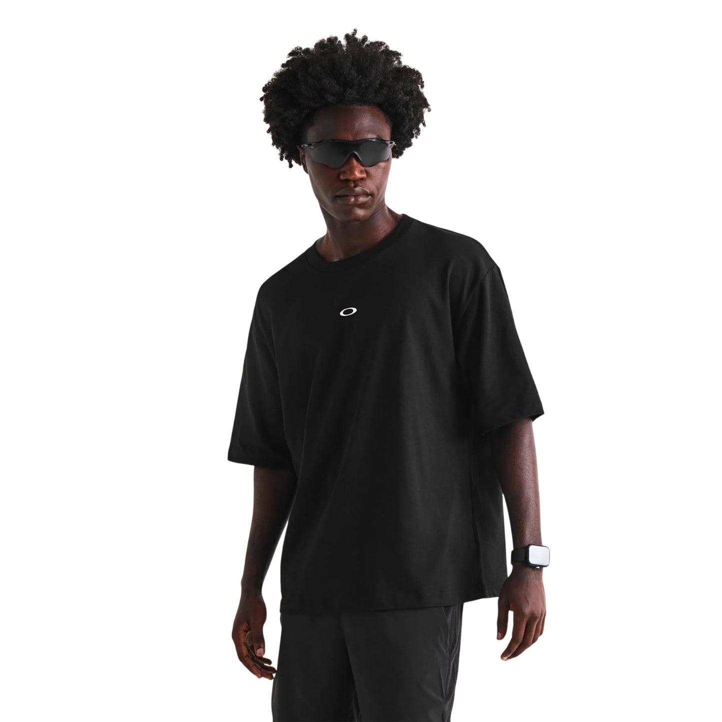 White - Side - Oakley Mens Enhance T-Shirt
