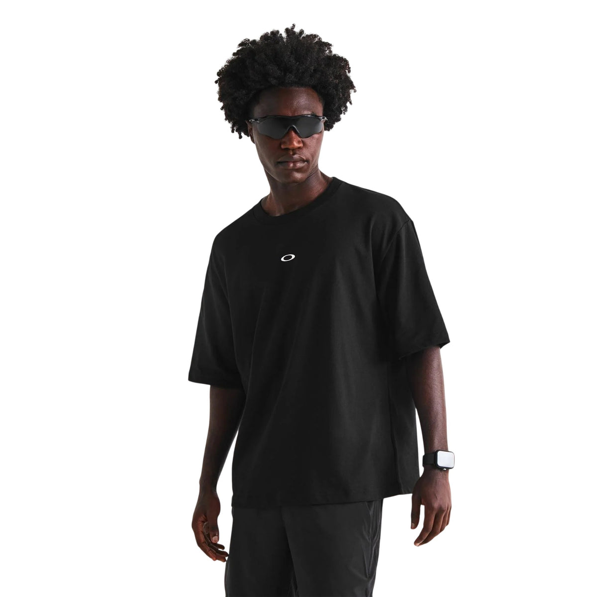 White - Side - Oakley Mens Enhance T-Shirt