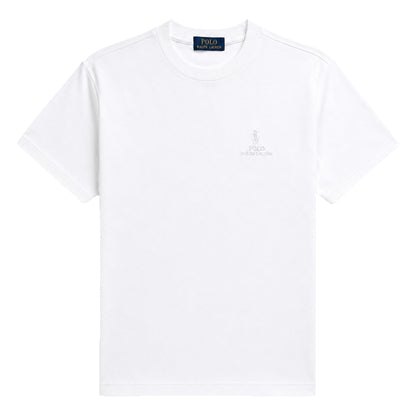 White - Front - Ralph Lauren Childrens-Kids Embroidered Logo Logo T-Shirt