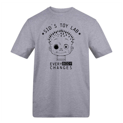 White - Front - Toy Story Unisex Adult Sid´s Toy Lab Graphic Print T-Shirt