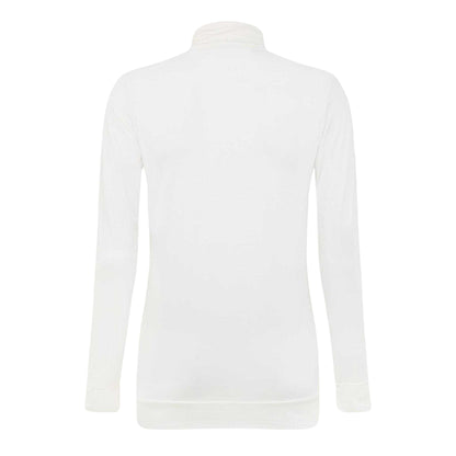 White - Back - Ambush Mens Turtle Neck Long-Sleeved T-Shirt