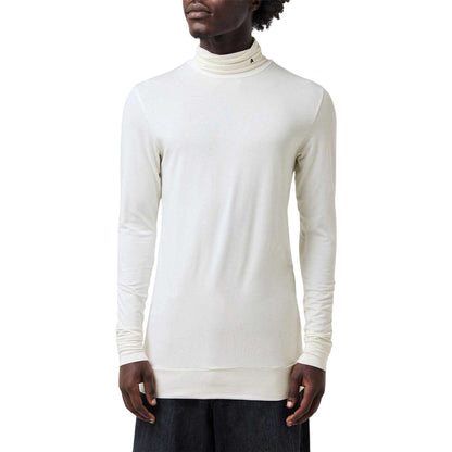 White - Lifestyle - Ambush Mens Turtle Neck Long-Sleeved T-Shirt