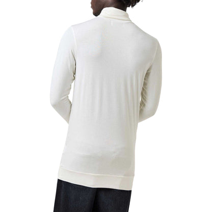 White - Pack Shot - Ambush Mens Turtle Neck Long-Sleeved T-Shirt