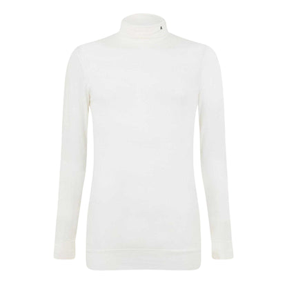 White - Front - Ambush Mens Turtle Neck Long-Sleeved T-Shirt