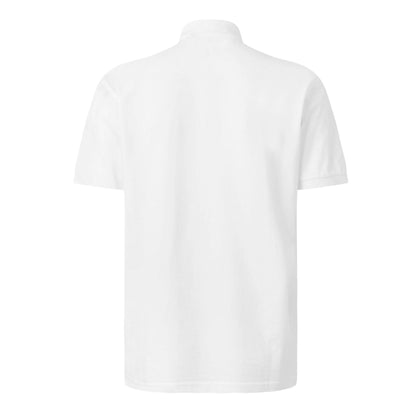 White - Back - Castore Mens England Cricket Ribbed Polo Shirt