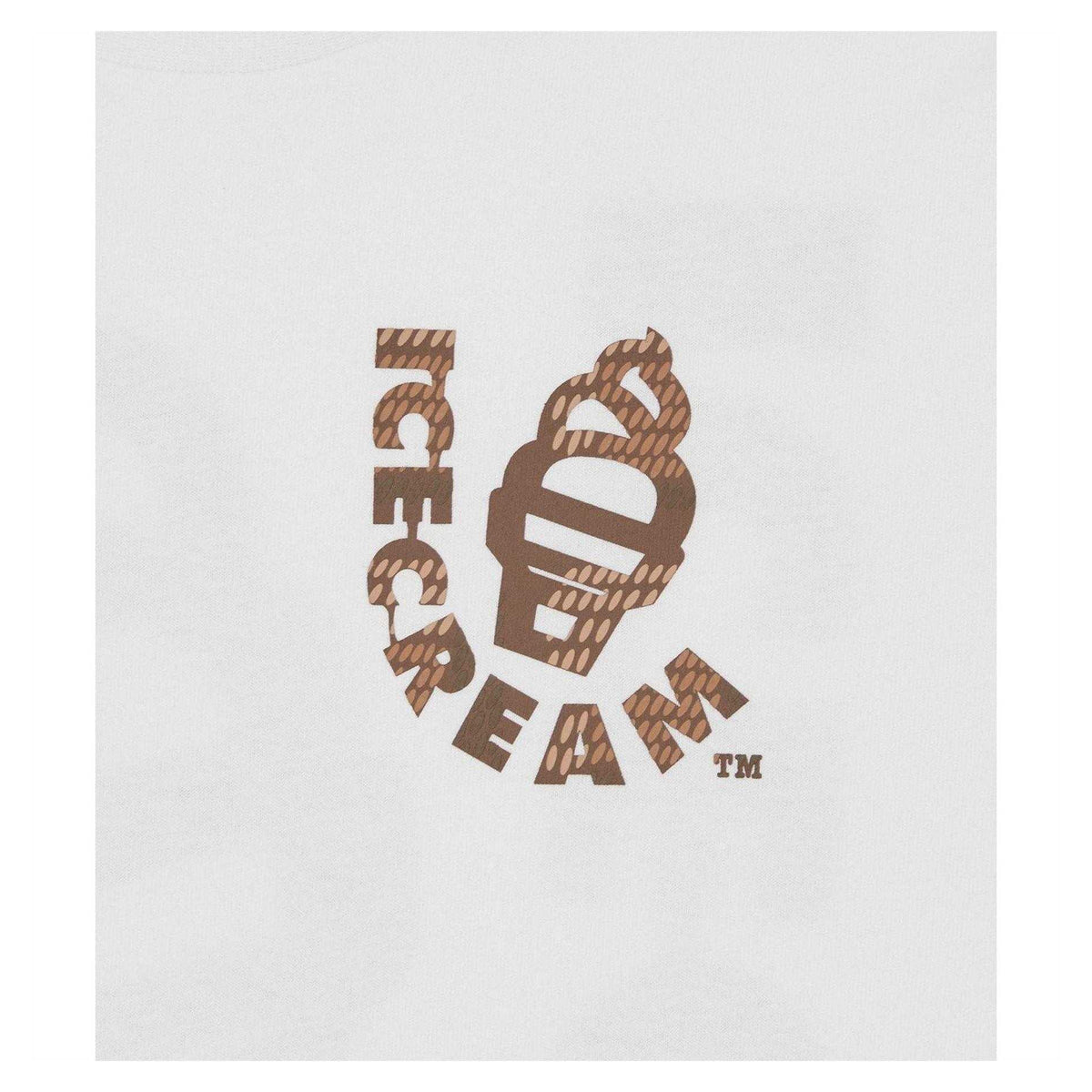 White - Side - ICECREAM Mens Cone Regular T-Shirt