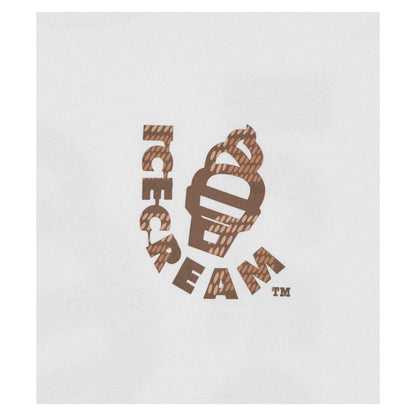 White - Side - ICECREAM Mens Cone Regular T-Shirt
