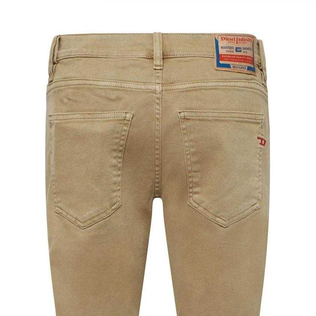 Khaki - Lifestyle - Diesel Mens 2019 D-Strukt Denim Slim Jeans