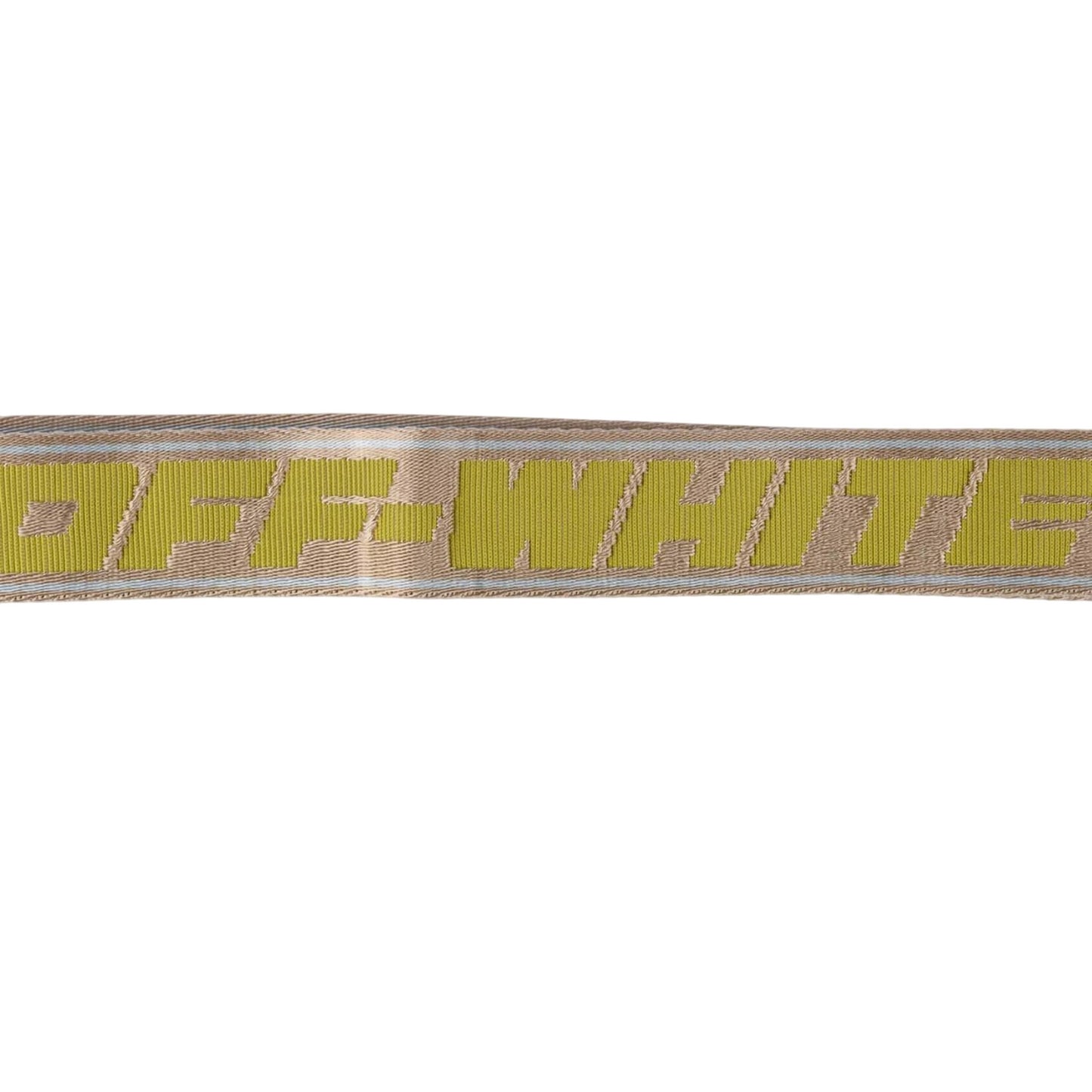 Camel - Side - Off White Mens Industrial Belt