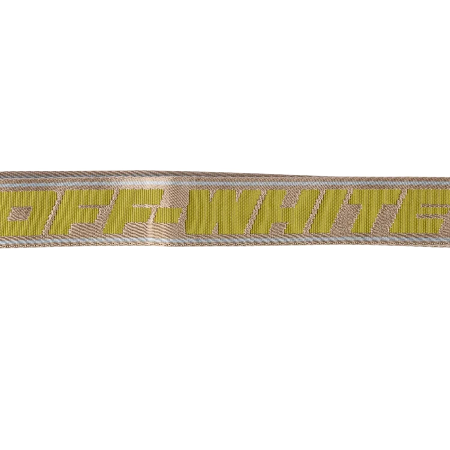 Camel - Side - Off White Mens Industrial Belt