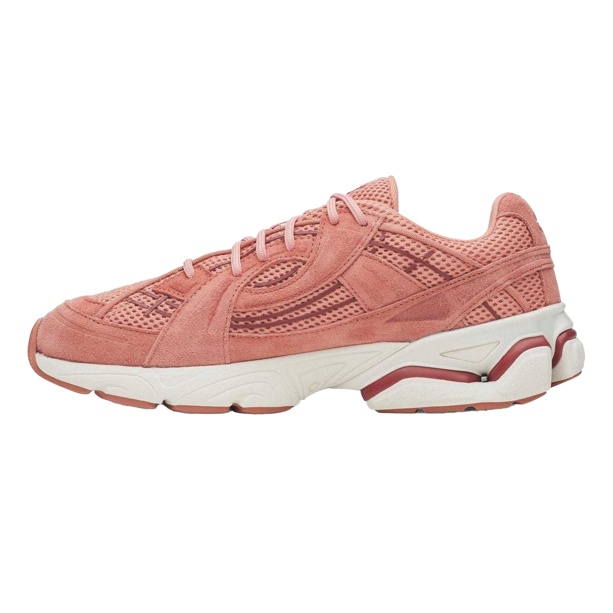 Pink - Back - Under Armour Mens Sola Suede Trainers