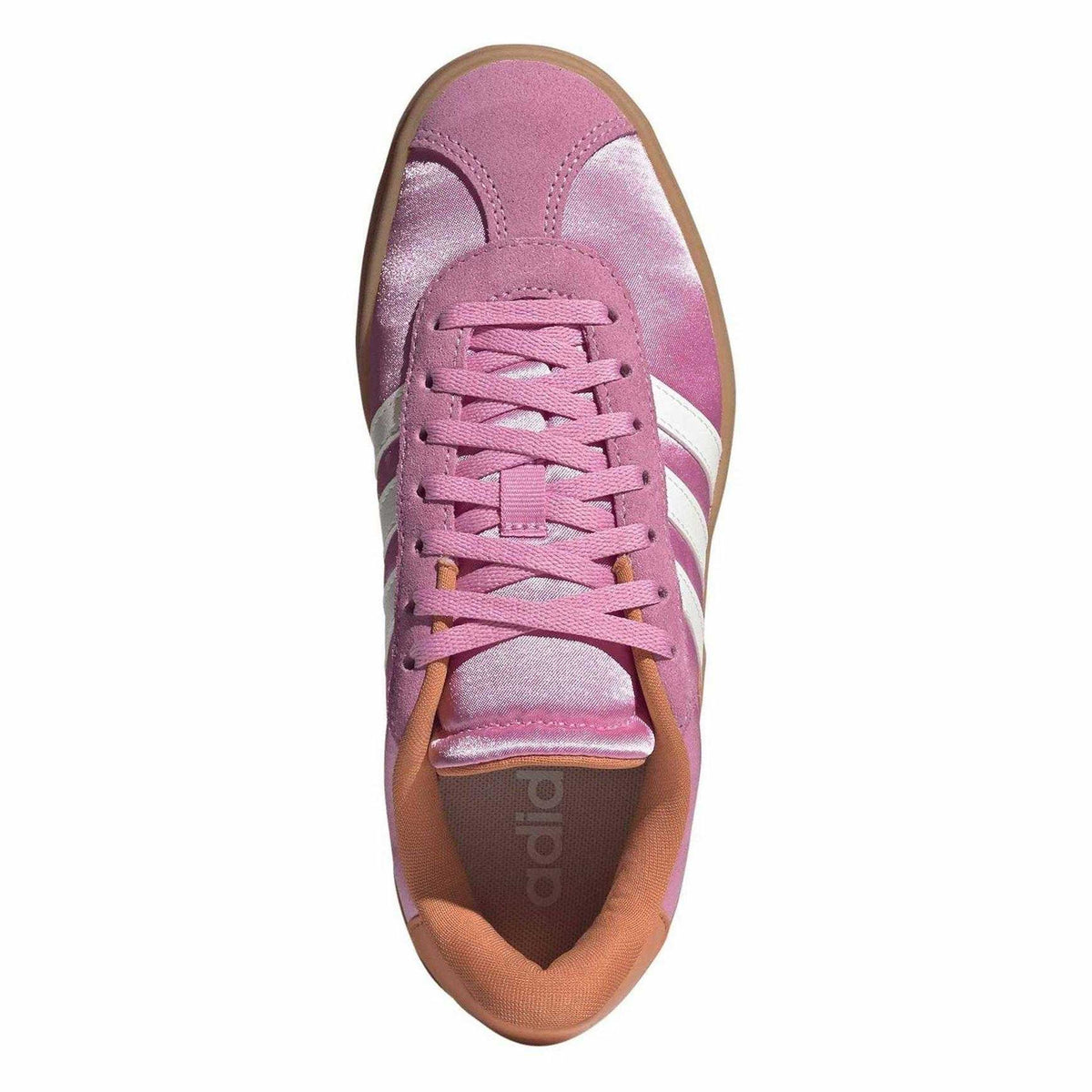 Bliss Pink - Lifestyle - Adidas Childrens-Kids VL Court Platform Trainers