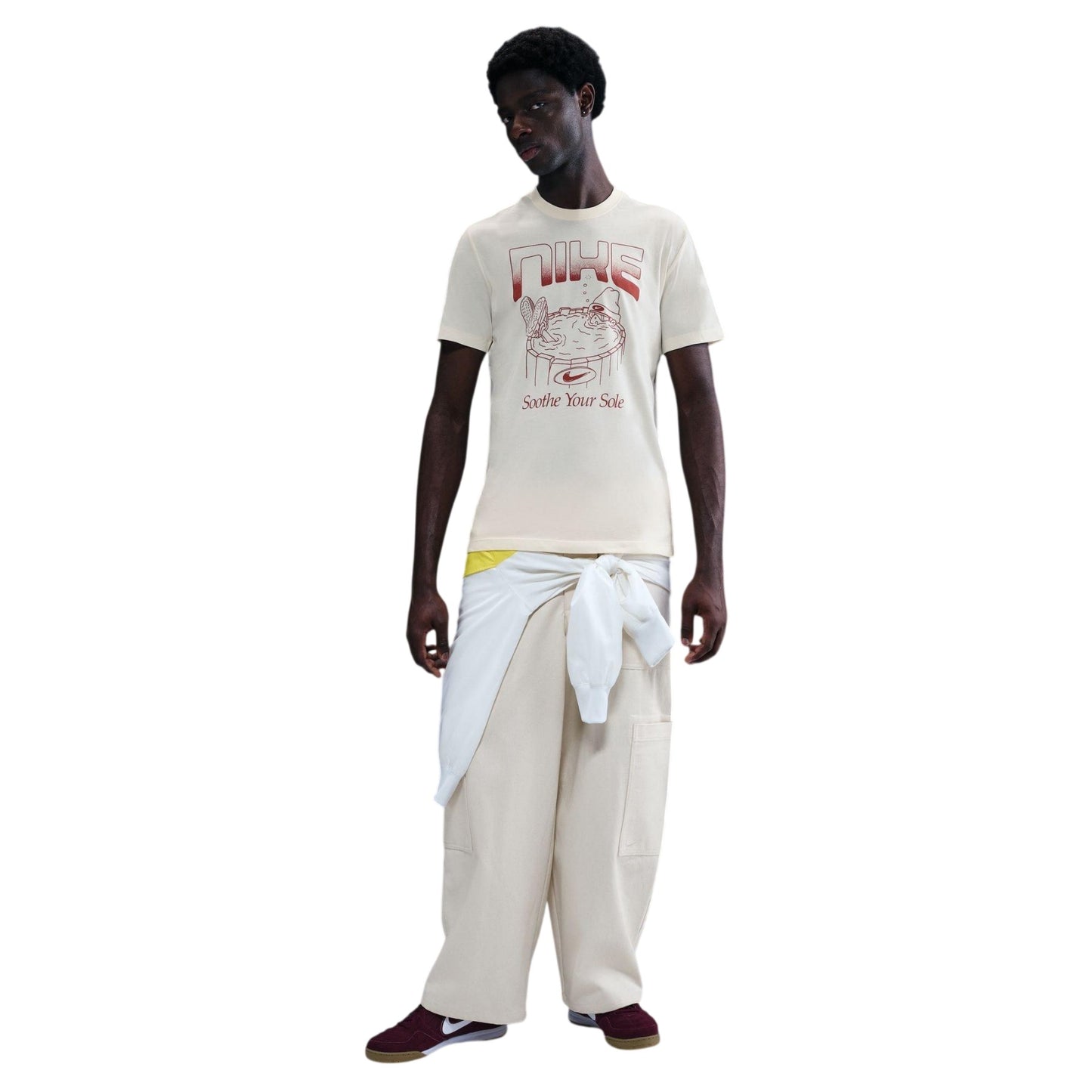 Ivory - Lifestyle - Nike Mens Soothe Your Sole T-Shirt