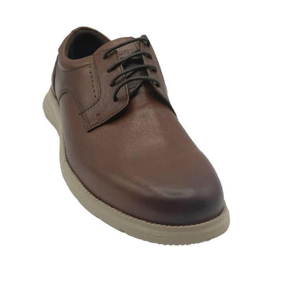 Tan - Side - Rockport Mens Total Motion Plain Walking Shoes