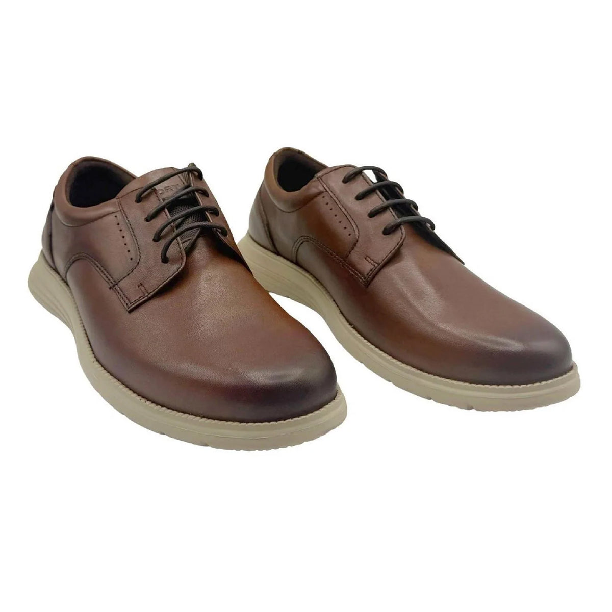 Tan - Lifestyle - Rockport Mens Total Motion Plain Walking Shoes