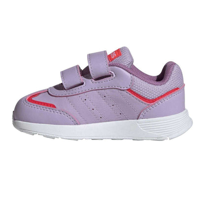 Plum-Powder - Side - Adidas Childrens-Kids Tensaur Switch Trainers