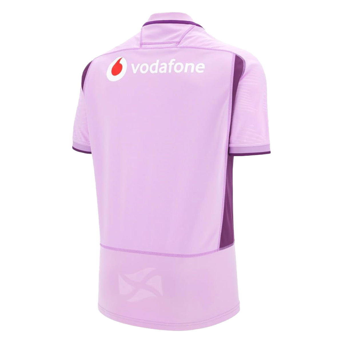 Pink - Back - Macron Childrens-Kids Rugby World Cup 2025 Scotland Away Shirt