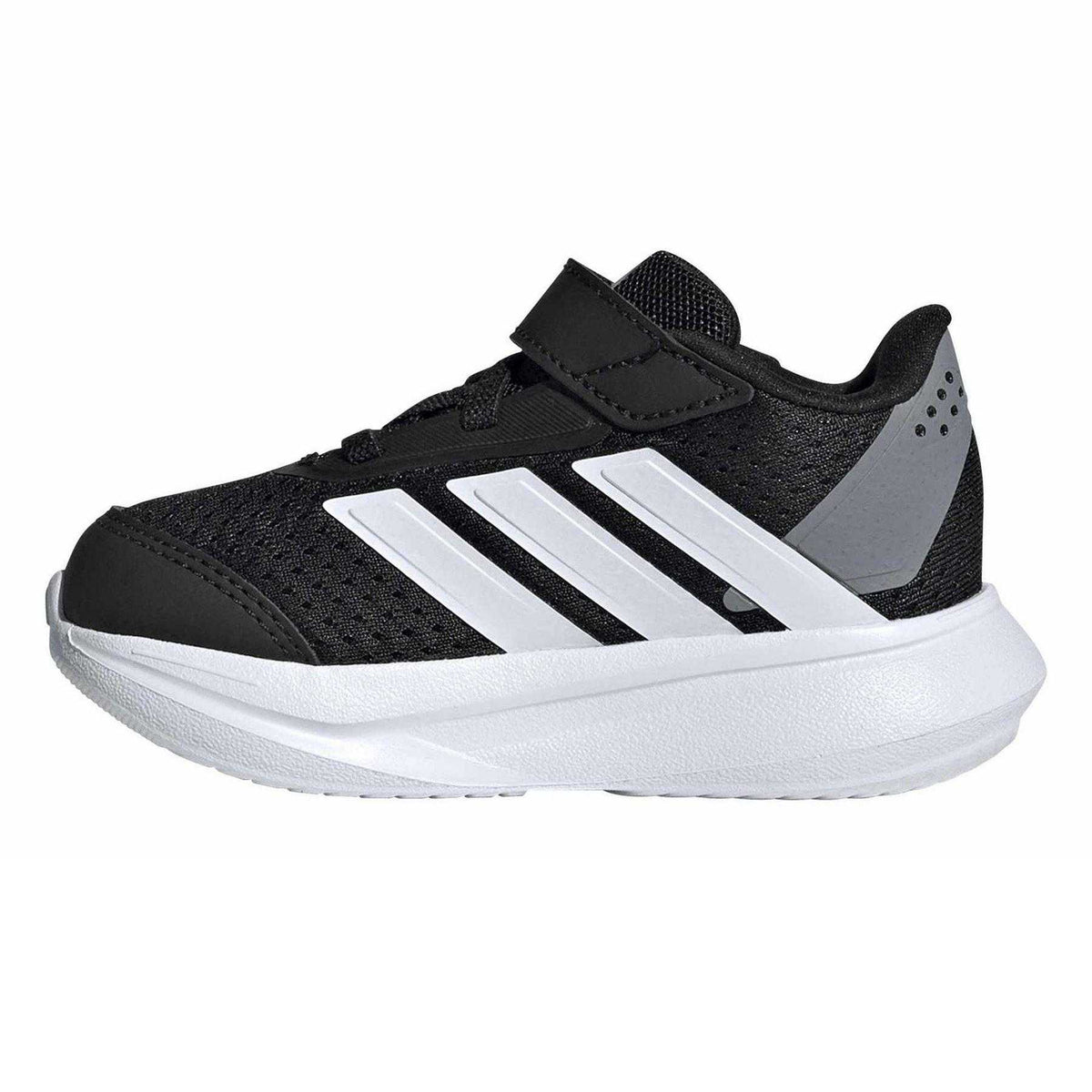 Core Black - Side - Adidas Childrens-Kids Duramo SL 3 Stripes Low Cut Trainers