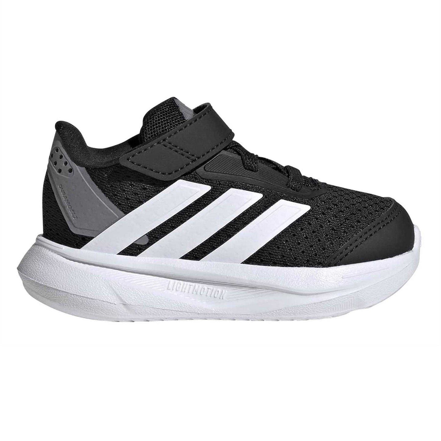 Core Black - Front - Adidas Childrens-Kids Duramo SL 3 Stripes Low Cut Trainers