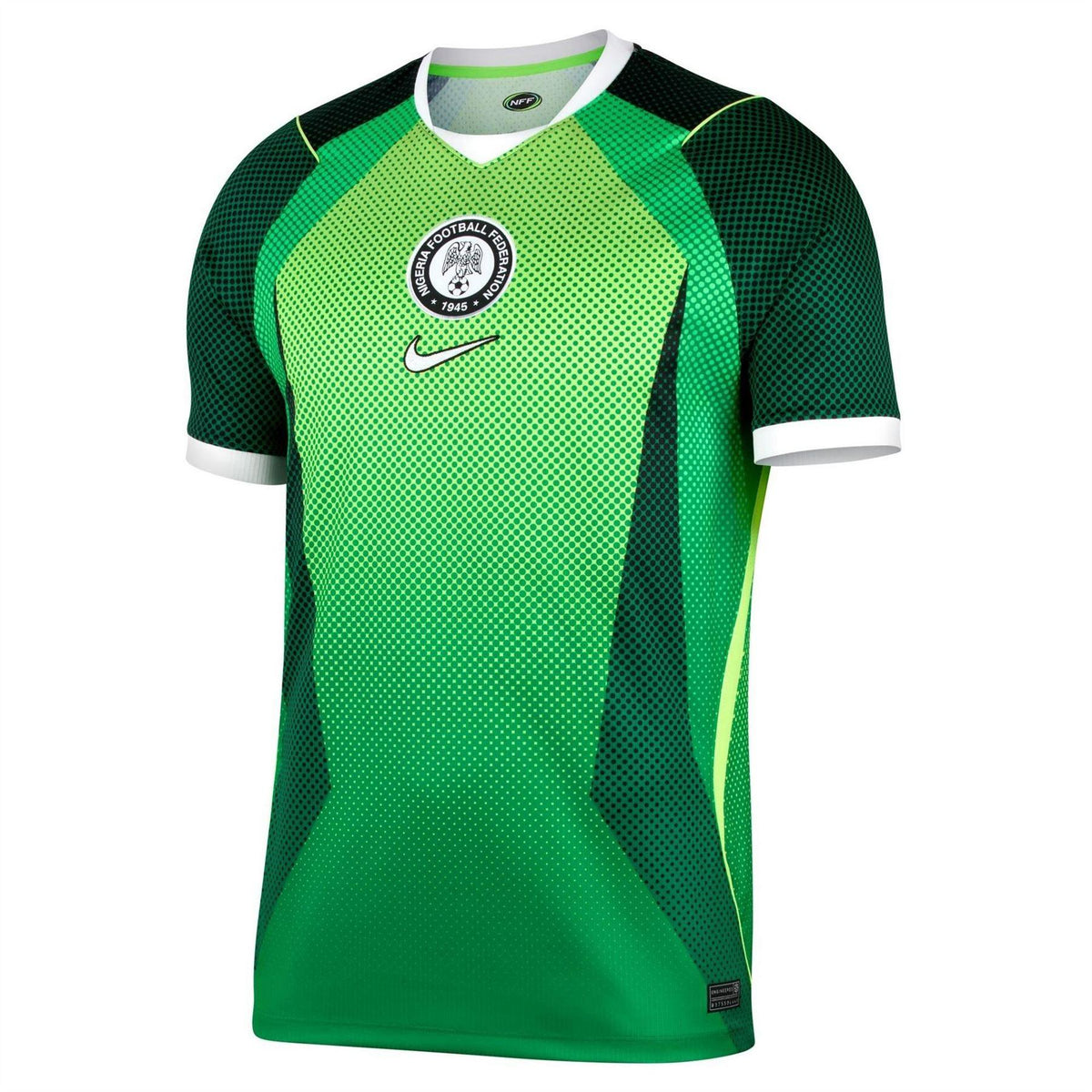Green-White - Front - Nike Mens 2026 World Cup Nigeria FC Football Shirt